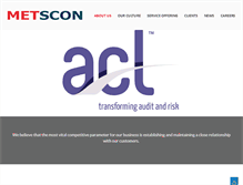 Tablet Screenshot of metscon.com